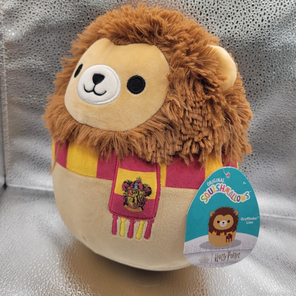 Squishmallows Gryffindor Lion Harry Potter 10 inch Plush 10" 2023 NEW‎
